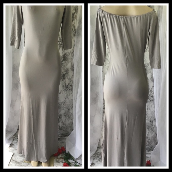 Off Shoulder Maxi Dress - Picture 3 of 4